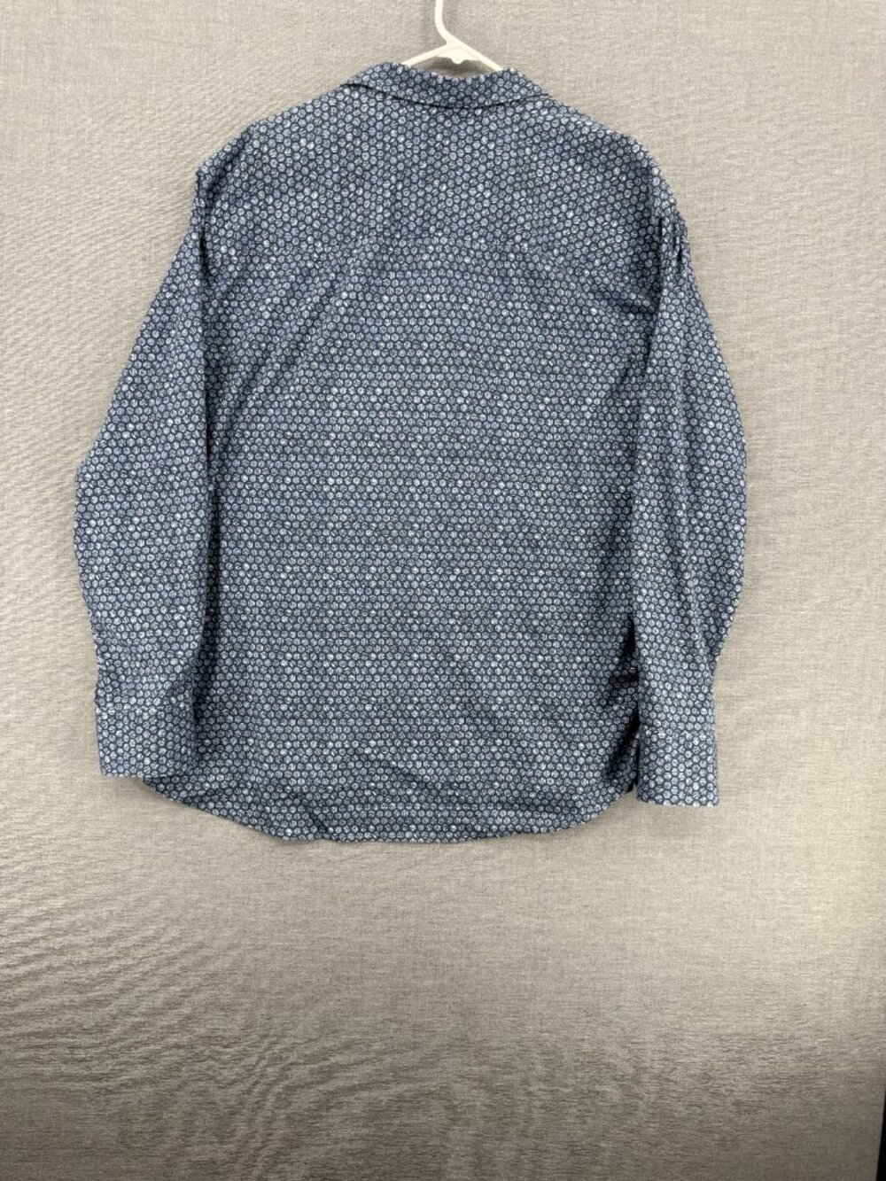 Robert Graham Shirt Men 2Xl Classic Fit Geometric Flip Cuff Formal Preppy - Picture 3 of 6